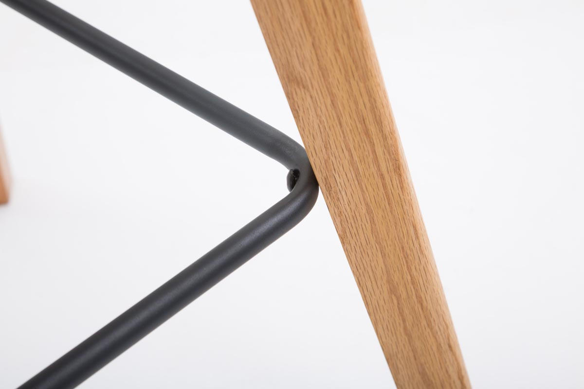 BARHOCKER Gikar Stoff Blau - Blau, Textil (48/112/56cm) - DELUKE