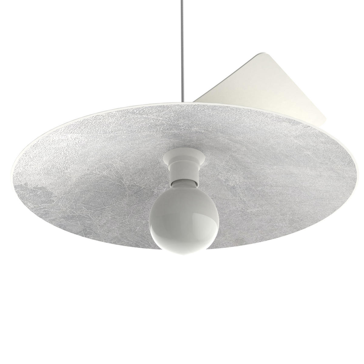 HÄNGELEUCHTE Miller - Weiß, Metall (40/34/120cm) - Lumicom