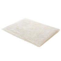 ANTIRUTSCHMATTE Balad 190/130 cm - Weiß, Kunststoff (130/190cm) - Beliani