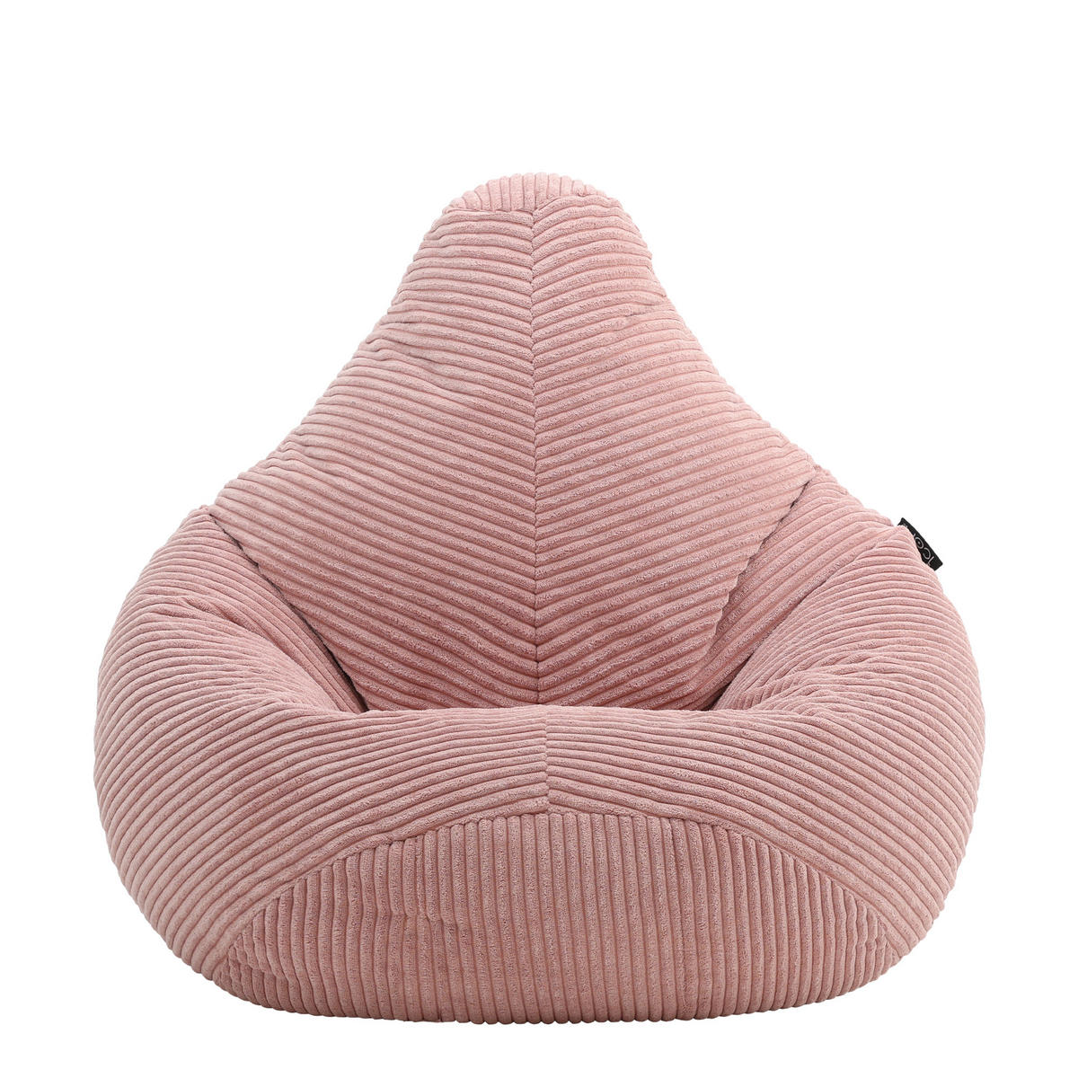 SITZSACK für Kinder Sessel aus Cord 2-tlg. - Pink, Textil (69/59/65cm) - icon