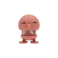 DEKOFIGUR Bimble rot 6,6 cm - Rot, Kunststoff (5.8/6.6/5.8cm) - Hoptimist