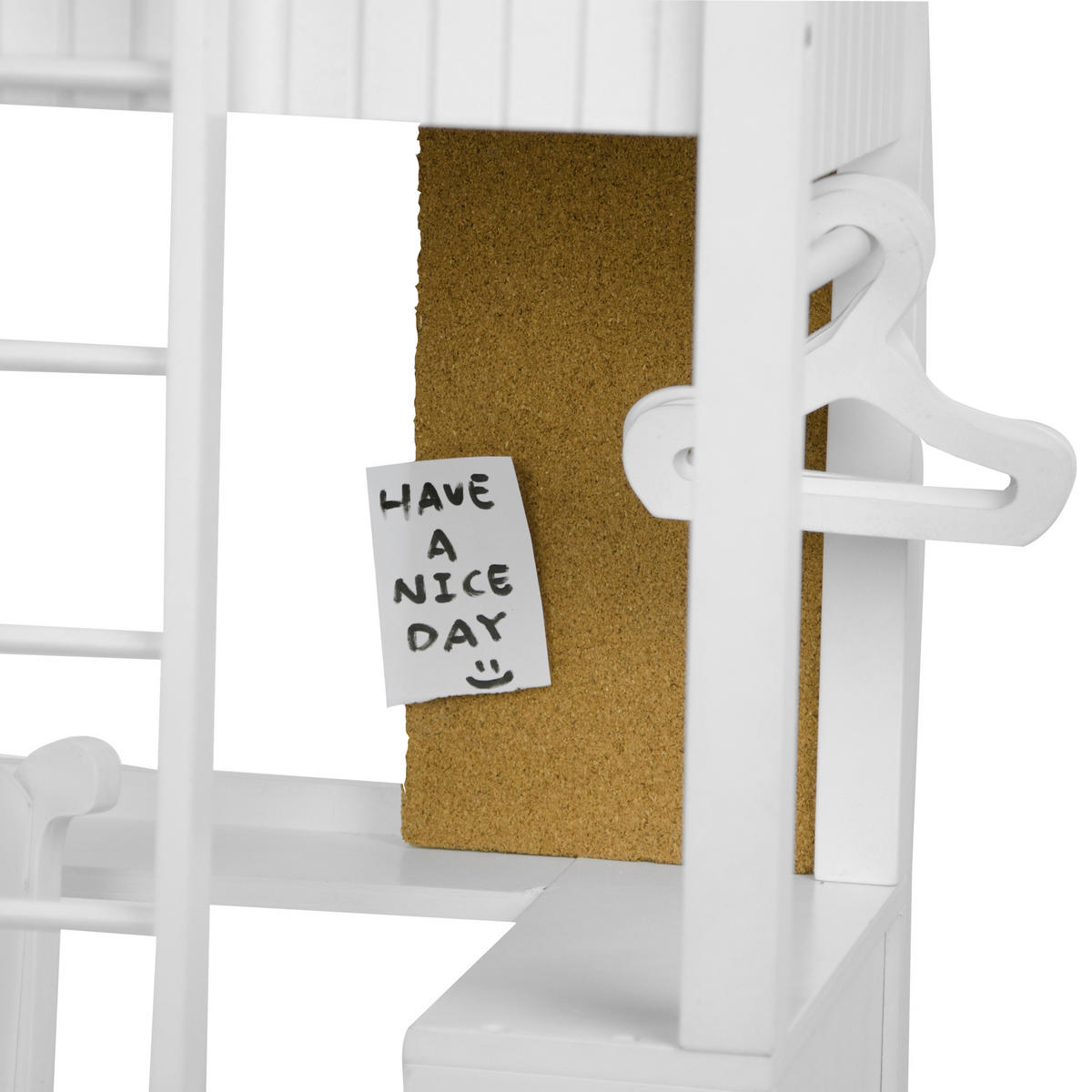 DOPPELSTOCKBETT für Puppen, Weiß, 53,3 cm - Weiß, Holz (53/53/25cm) - Teamson Kids