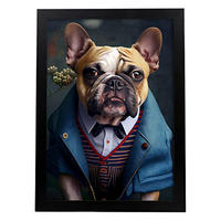 POSTER Victorian Bulldog A4 Rahmenlos - Klar, Papier (29.7/5/21cm) - Nacnic
