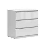 KOMMODE Edwin Weiß - Weiß, Holzwerkstoff (75/75/45cm) - Petits-meubles