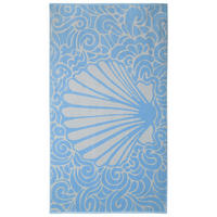 STRANDTÜCHER AQUA FLOW PACIFIC PEARL - 0002 - Blau, Textil (100/180cm) - Vossen