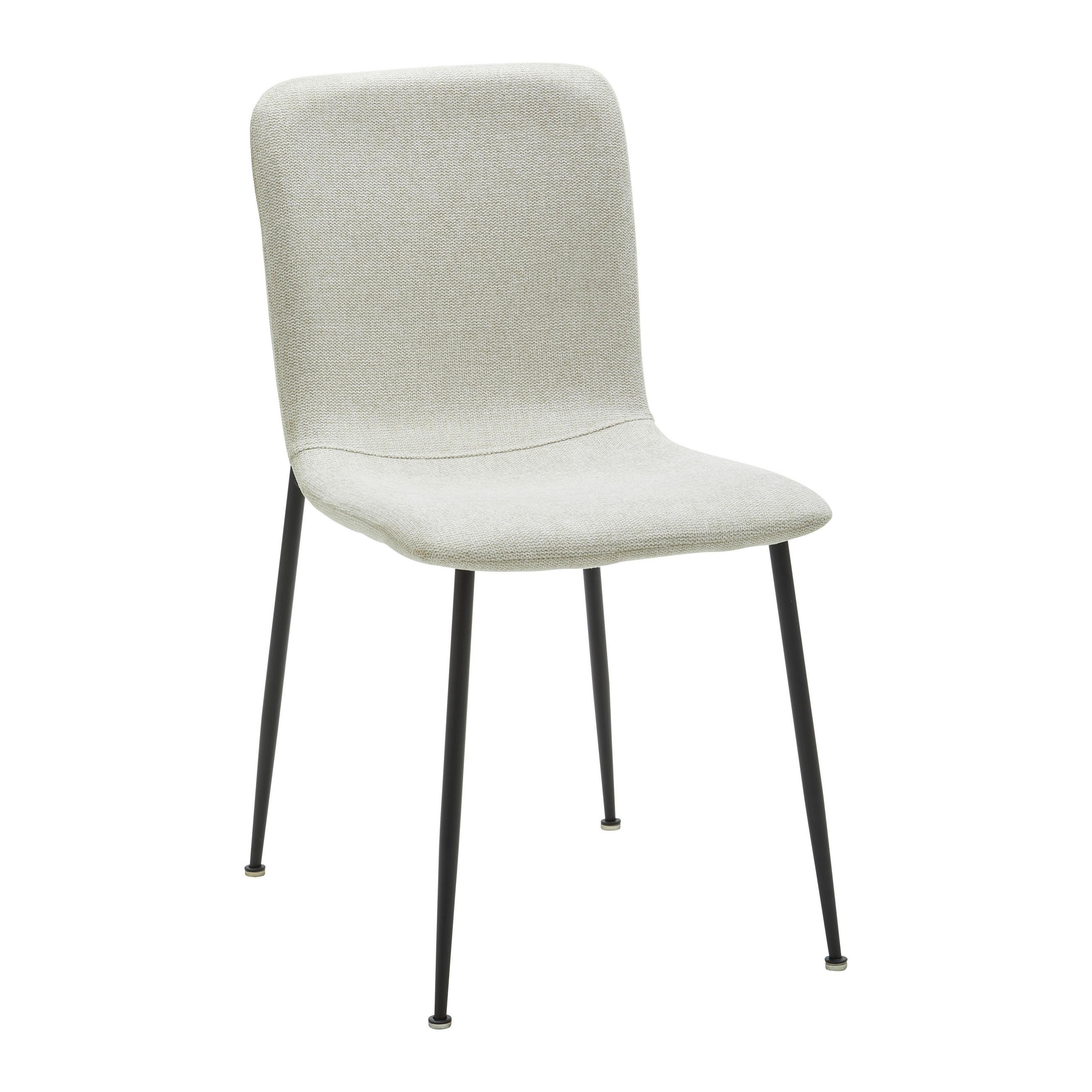 Bessagi Home Stuhl Beige 43x83x56 cm
