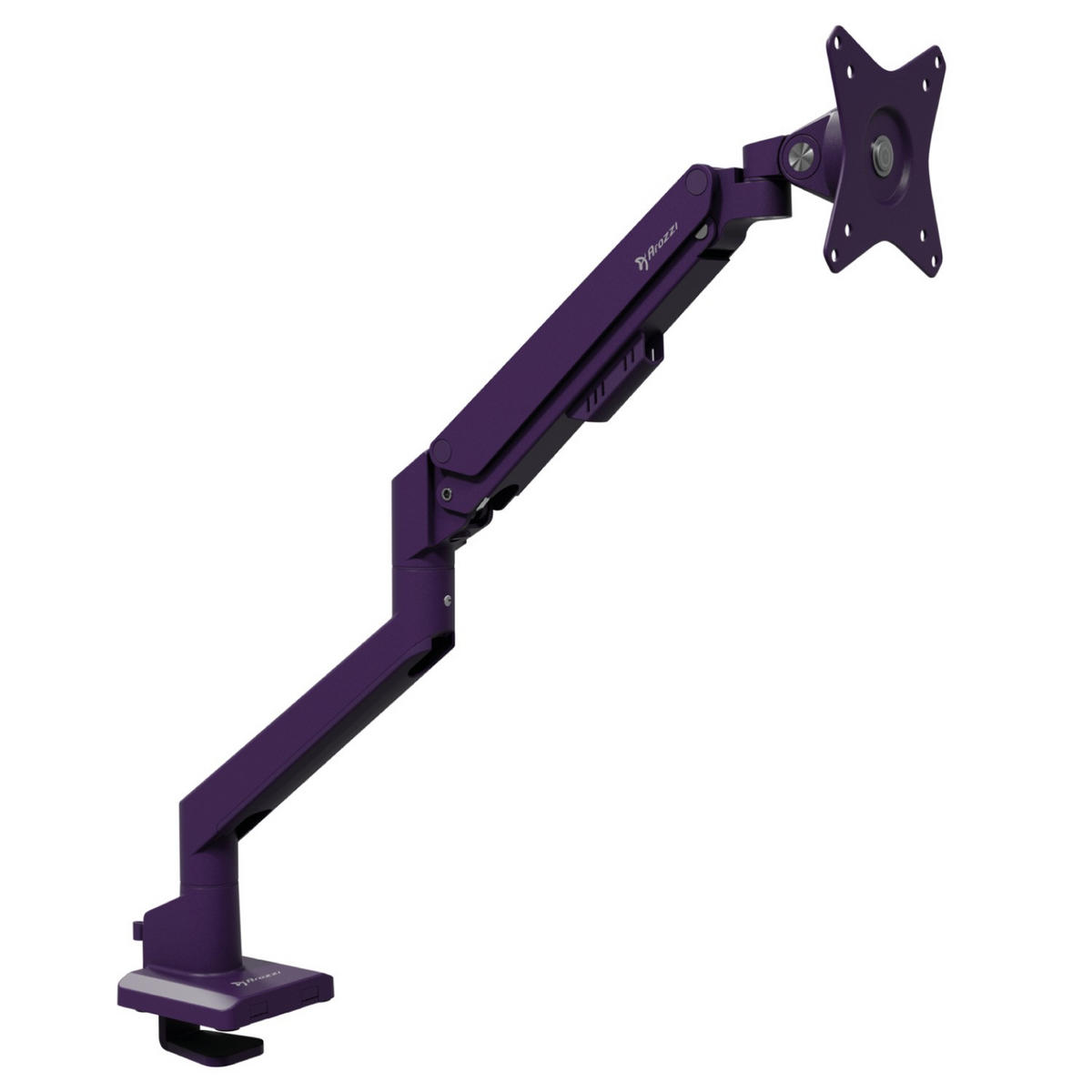MONITORARM Alzare Neo Single Lila - Lila, Metall (51/10/50cm) - Arozzi