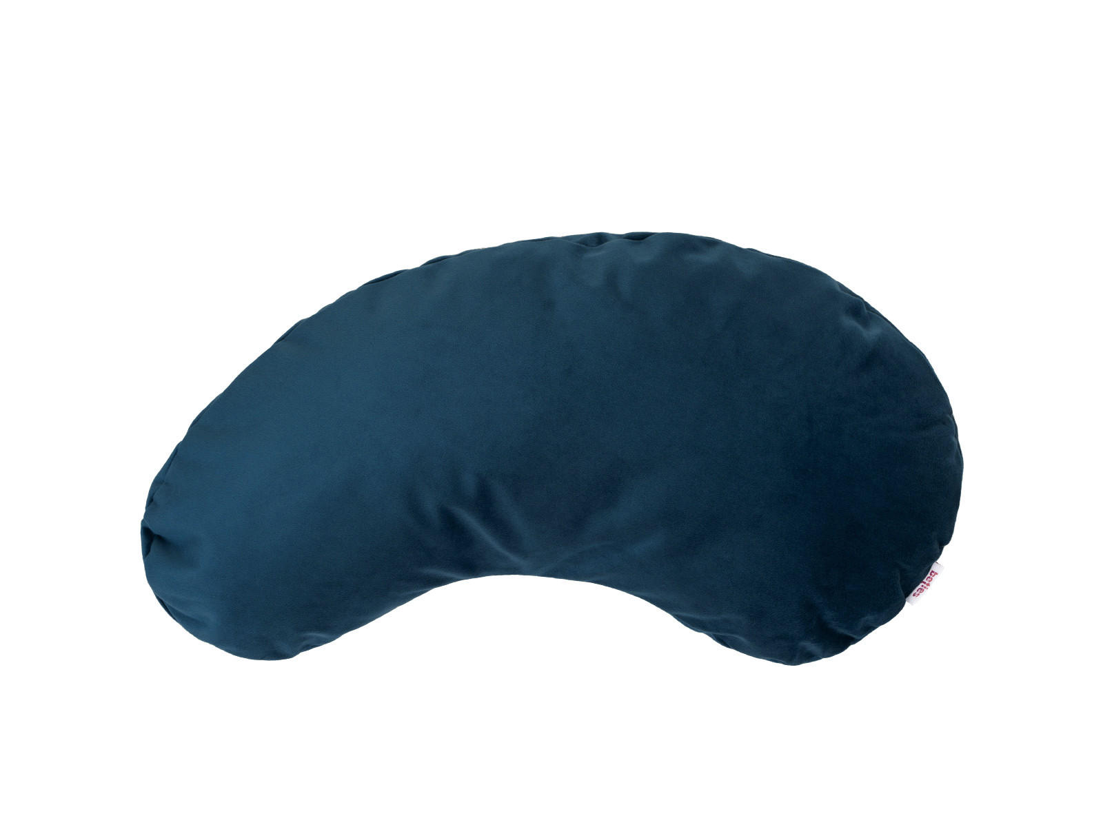 KISSEN-BOHNE Samt&Sonders admiral-blau 45/25 cm - Blau/Dunkelblau, Textil (25/45cm) - beties Heimtextil