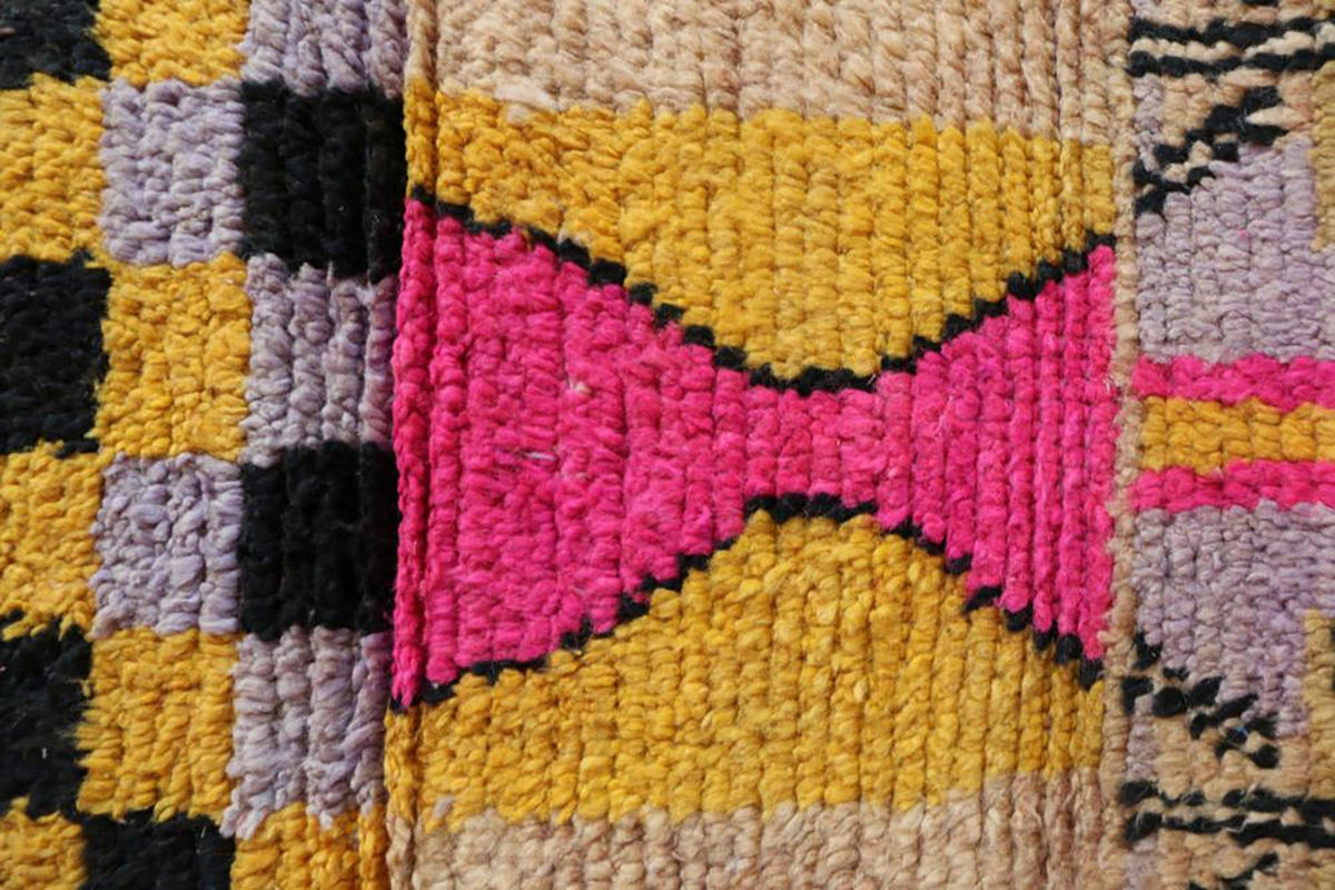 BERBERTEPPICH aus reiner Wolle 72x 401 cm - Multicolor, Naturmaterialien (72/401cm) - AFK Living