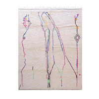 BERBERTEPPICH mehrfarbig handgewebt Pop 80x 240 cm - Multicolor, Naturmaterialien (80/240cm) - AFK Living