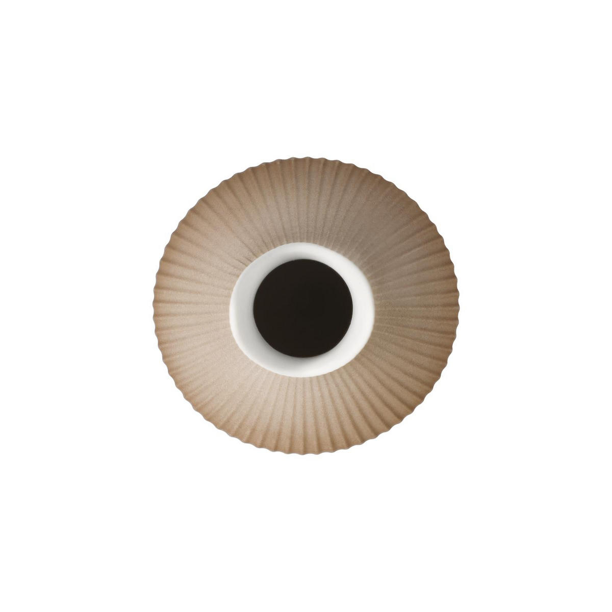 VASE Studio 8 Raindrop Powder beige 15 cm - Beige, Keramik (15cm) - Goebel