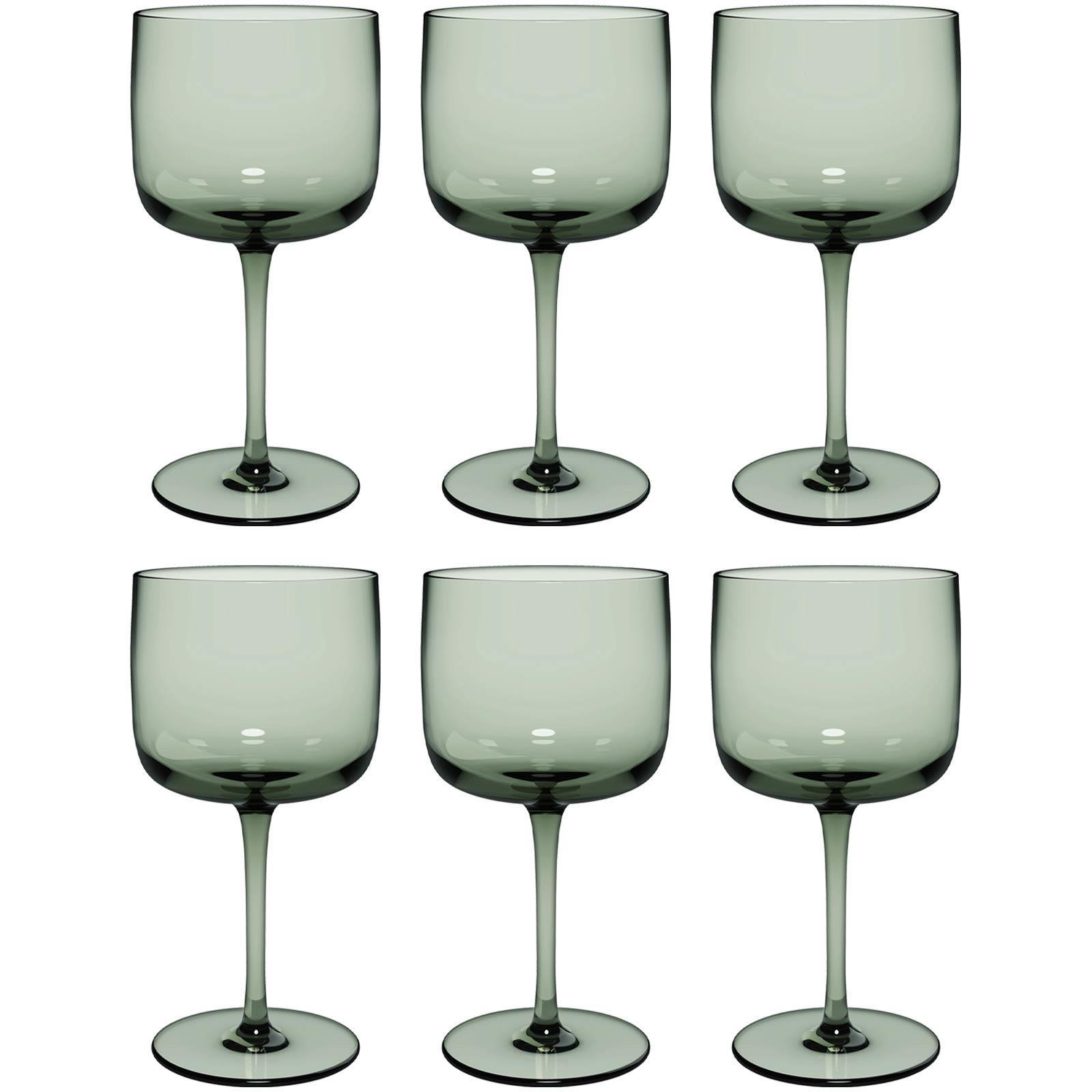 WEINGLÄSER Like Glass Sage 270 ml 6er Set - Grün, Glas (0.27L) - like.Villeroy & Boch