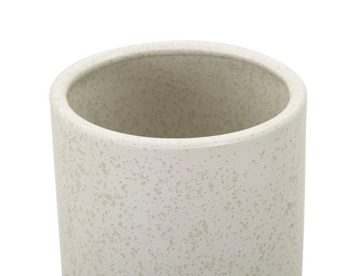 VASE Keramik Potter Ø 21/40 cm - Beige, Keramik (41cm) - Mauro Ferretti
