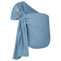 BABYTRAGETUCH Ring-Sling ultraleicht - Blau, Textil (70/0.1/200cm) - Hoppediz