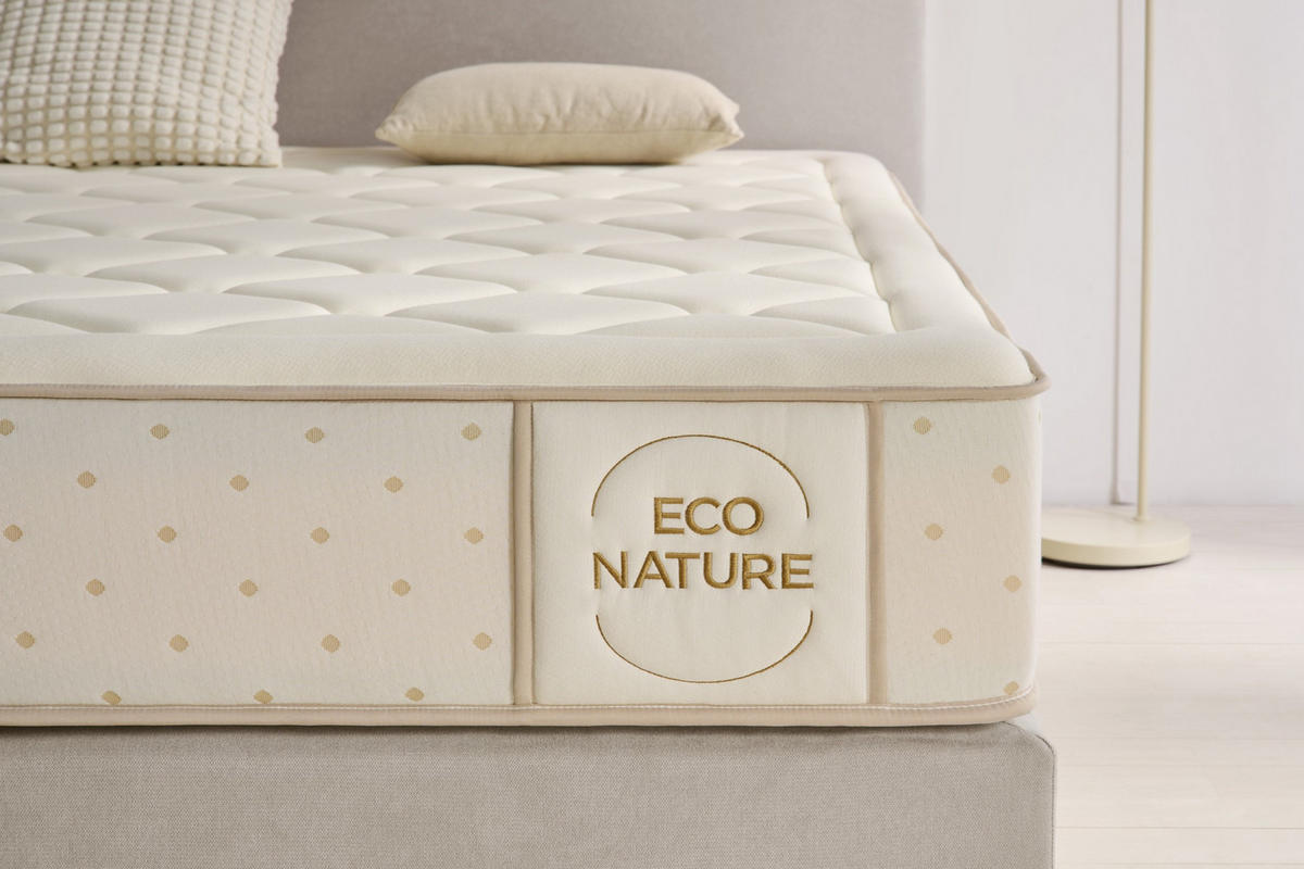 MATRATZE Eco Nature Spring - 135X200 cm - Beige, Textil (135/200cm) - Moonia