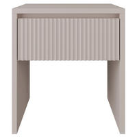 NACHTTISCH Vemmi Kaschmir 45 cm - Taupe/Kaschmir, Holzwerkstoff (45/50/37cm) - Selsey