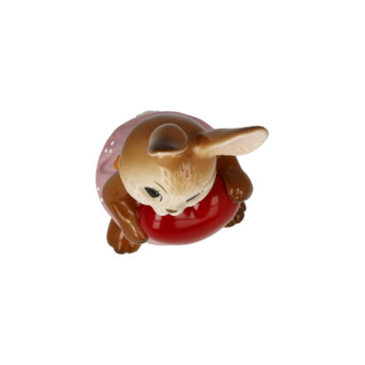 DEKOTIER Hase - Alles Liebe!, Steingut, Bunt, 12 cm - Multicolor, Keramik (5.5/12/6.5cm) - Goebel