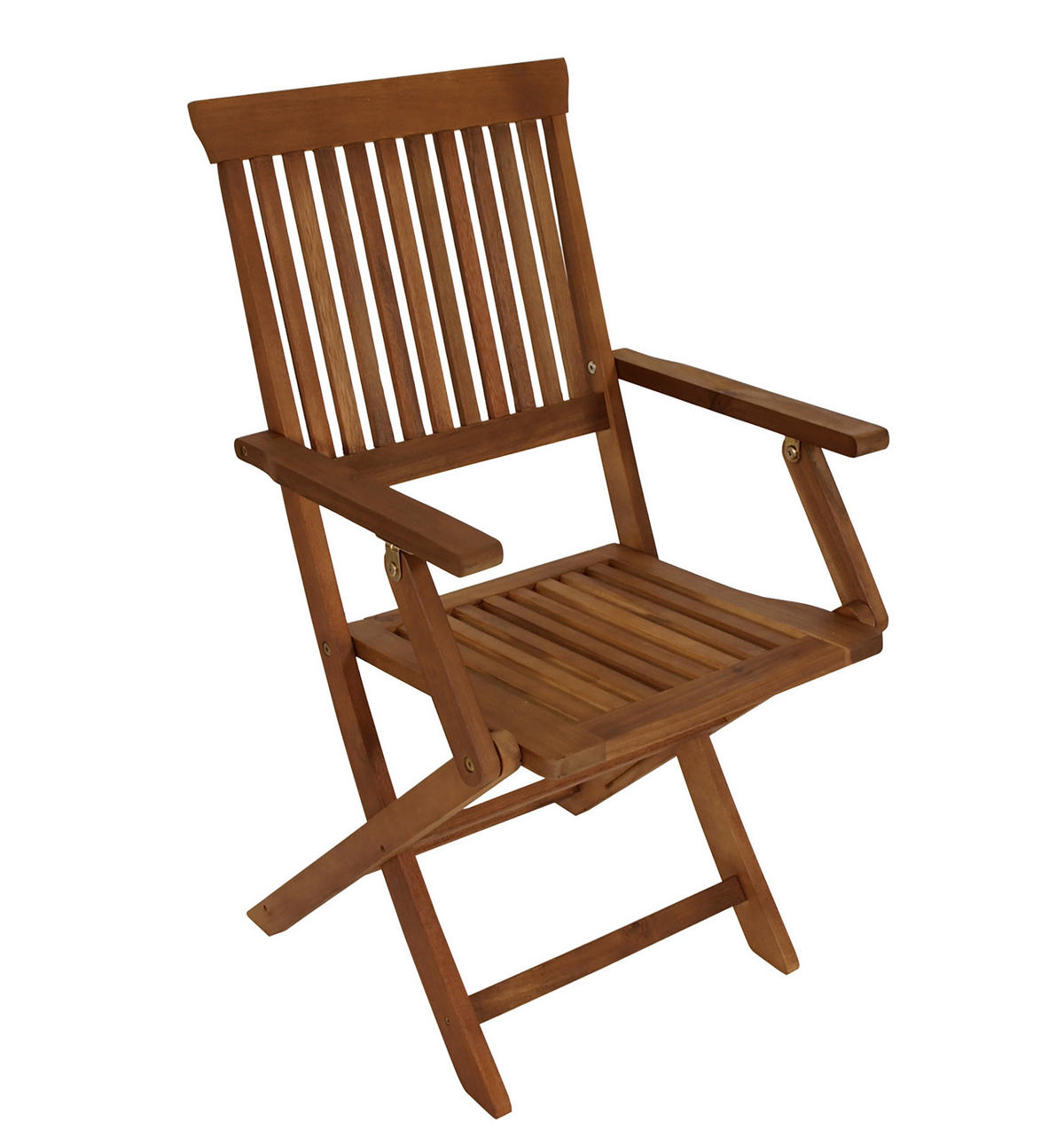 KLAPPGARTEN-GARNITUR Togula, Gartenessgruppe für 4 Personen, GartenGARTEN-GARNITUR aus Akazie geölt, klappbar, FSC®-zertifiziert - Braun, Holz - TPFGarden