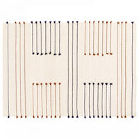 TEPPICH, 120 x 170 cm, Cremefarbe - Creme, Textil (170/120cm) - Oviala