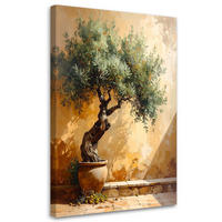 LEINWANDBILD Natur und Botanik 80x120cm - Beige, Textil (80/120cm) - Feeby