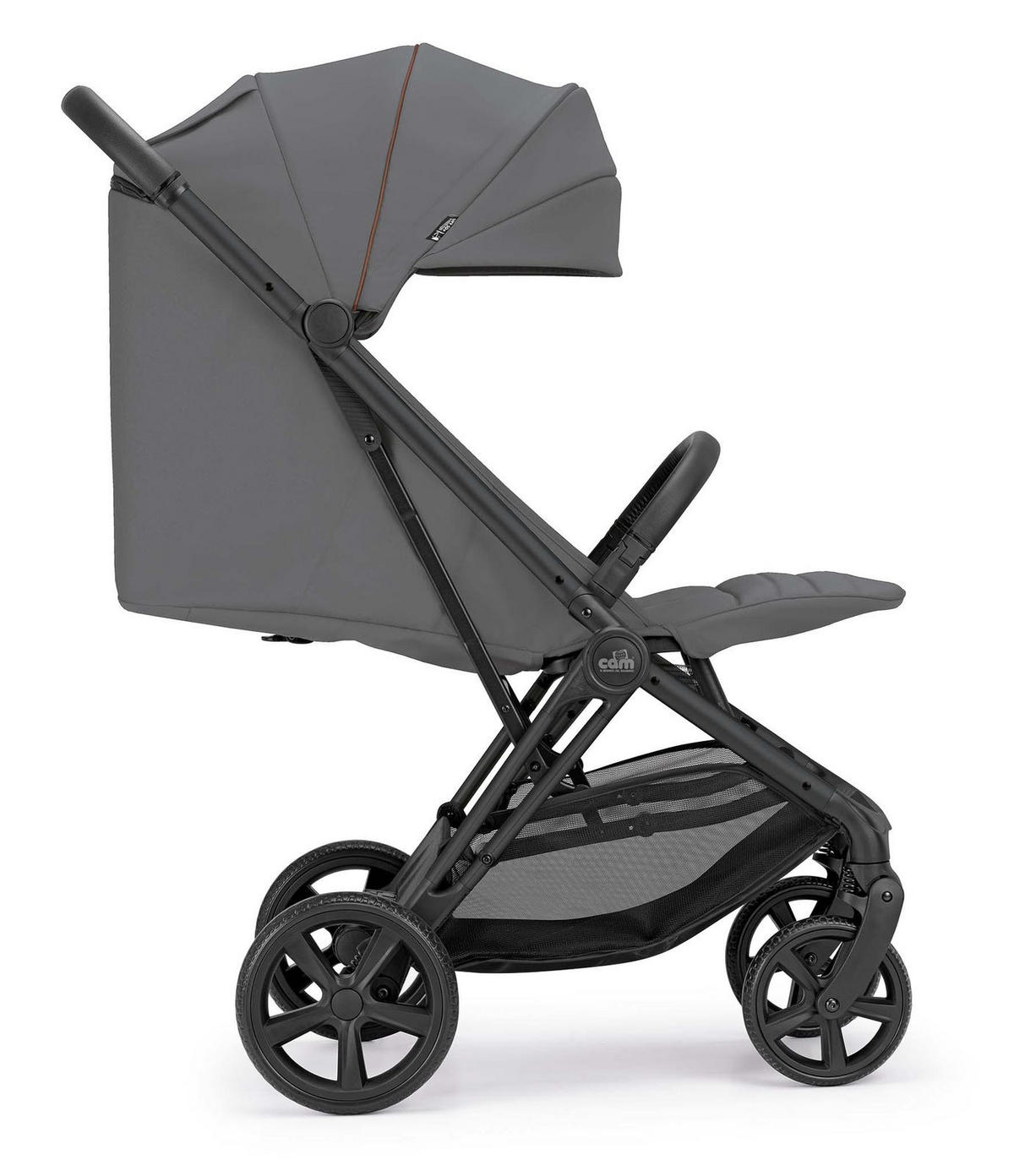 SPORT-KINDERWAGEN Off-Road | Sportwagen, Kinderbuggy klappbar | Grau | - Grau, Textil (46/110cm) - Cam il Mondo del Bambino S.p.A.