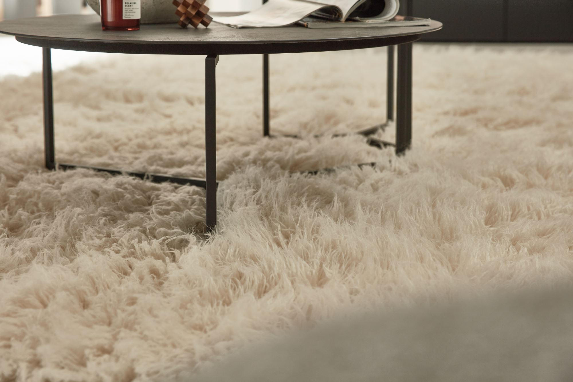 TEPPICH Luxus Flokati 2500 170x240 cm - Champagner, Textil (170/240cm) - Rug and Roll