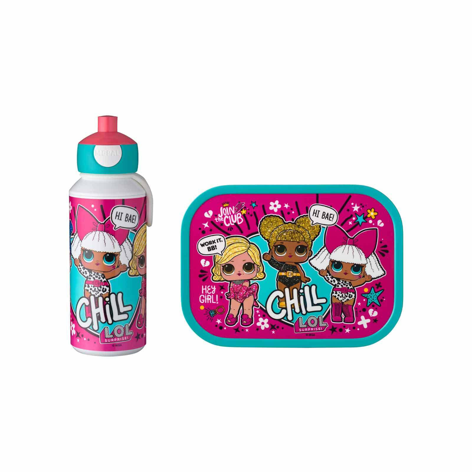 LUNCHSET Campus L.O.L. Surprise 400 ml + 700 ml 2er Set - Türkis/Pink, Kunststoff (7.5/18.8/20.5cm) - Mepal