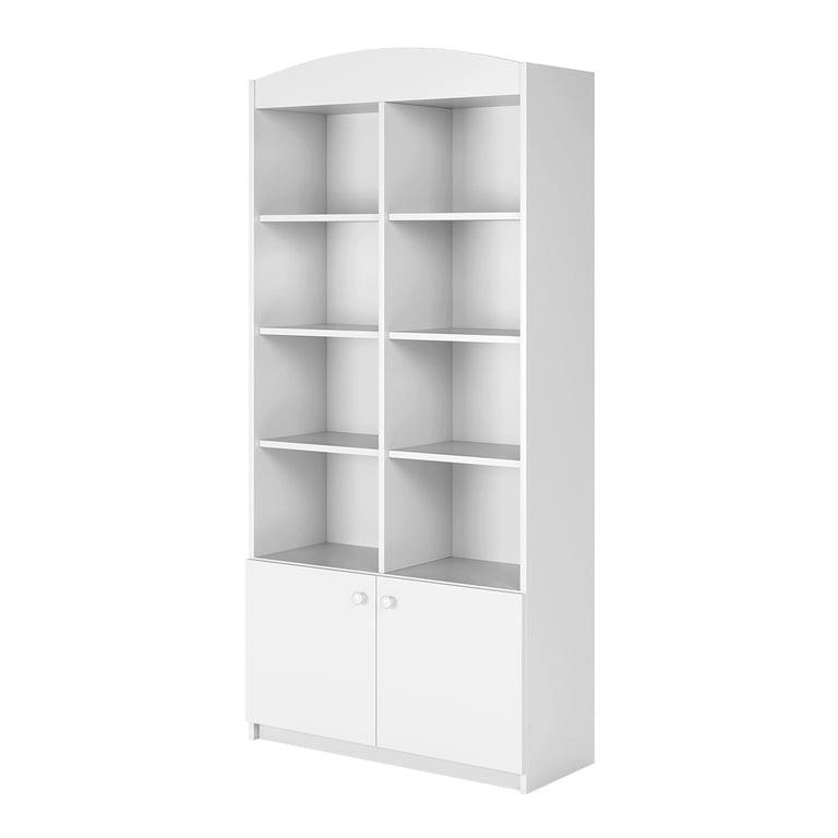 Petits-meubles Bücherregal Weiß 90x187x34 cm