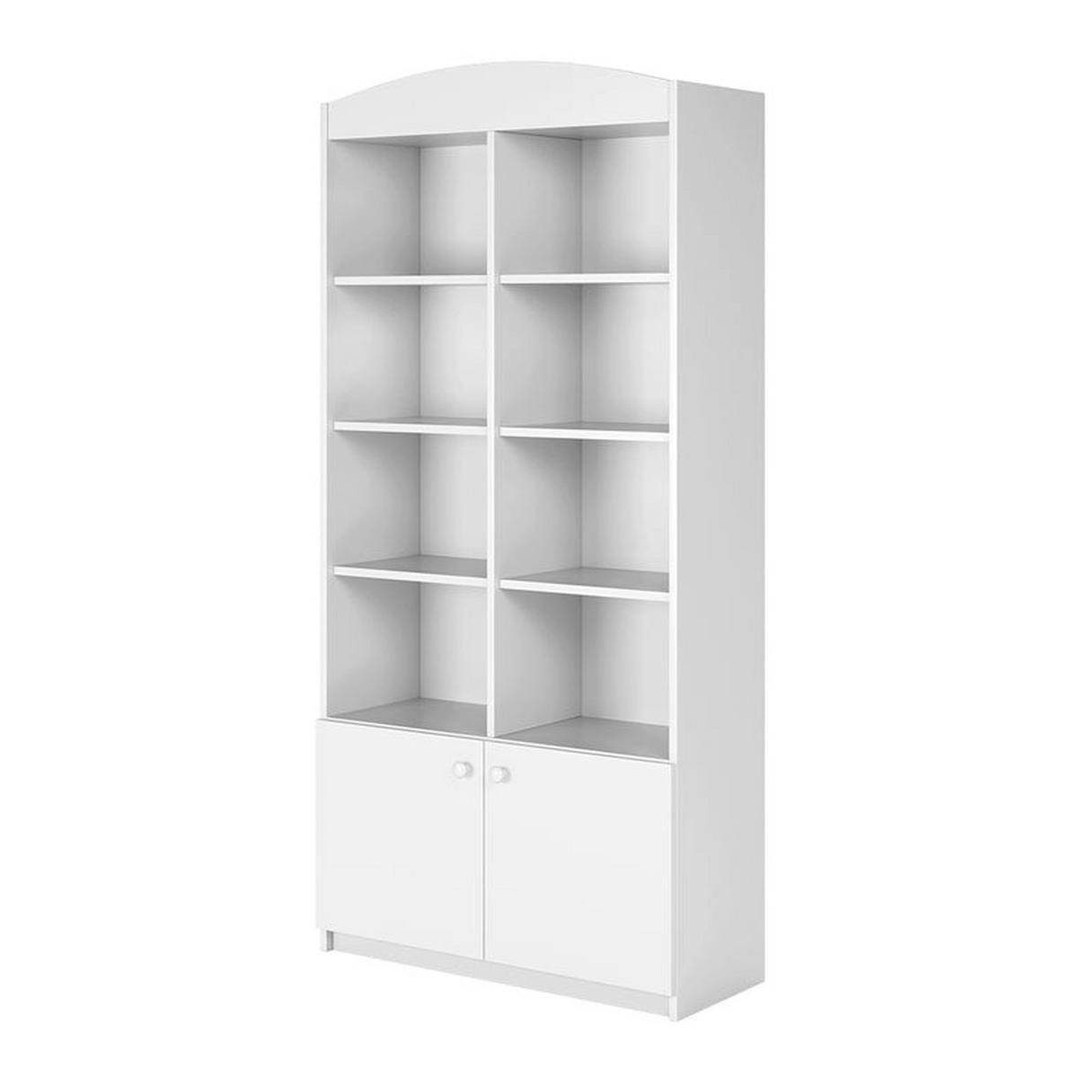 KNIHOVNA Babydream Bílá - bílá, kompozitní dřevo (90/187/34cm) - Petits-meubles
