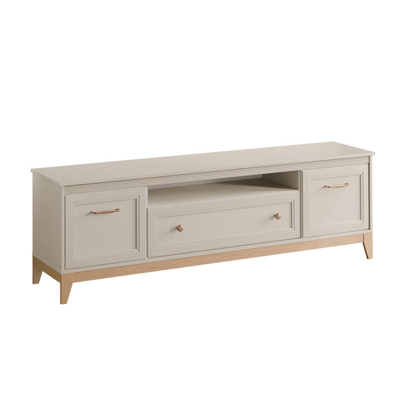 TV-LOWBOARD DIUNA 179 cm, Kaschmir - Kaschmir, Holzwerkstoff/Kunststoff (179/61.5/40.5cm) - Idohome