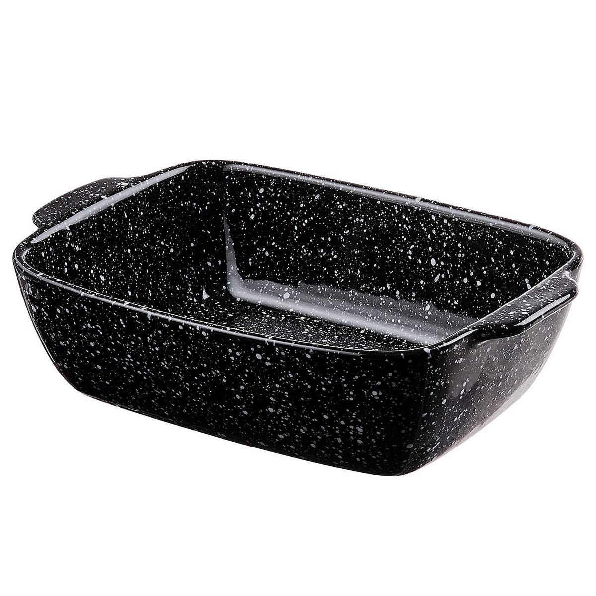 AUFLAUFFORM Au Gratin - Schwarz, Keramik (26/17/7cm) - Butlers