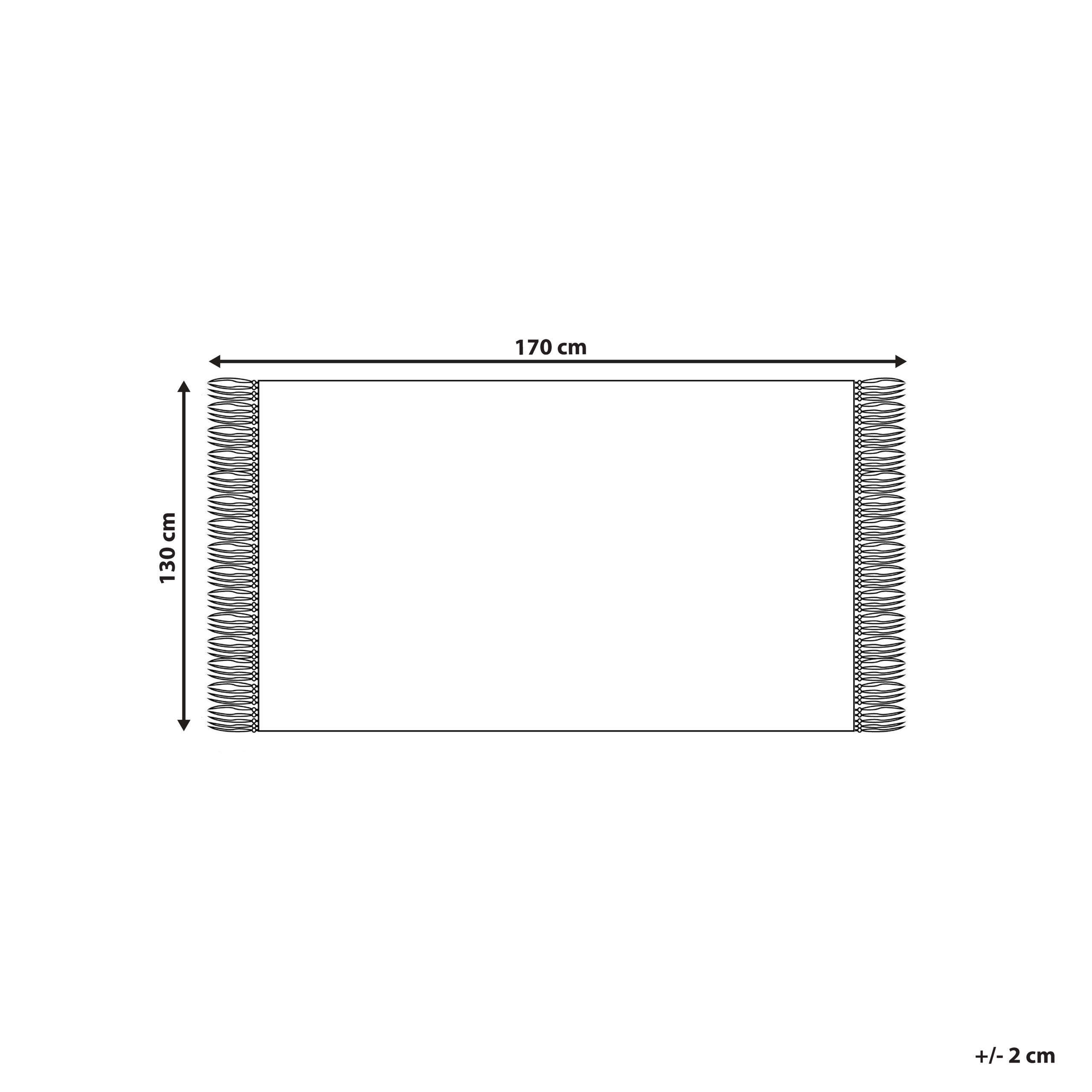 Thumbnail - Beliani Decke, Dunkelblau, Textil, 130x170 cm, Wohntextilien, Decken