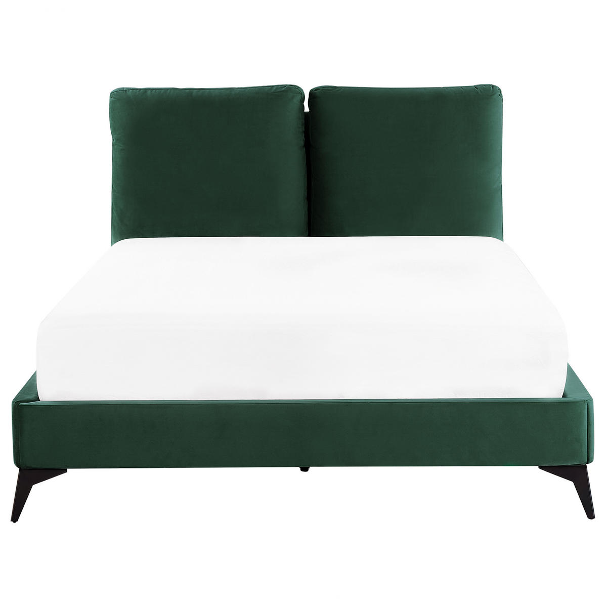 POLSTERBETT 140/200cm Smaragdgrün Melle - Grün, Textil (140/200cm) - Beliani