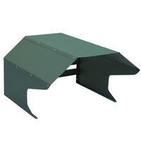 MÄHROBOTER-GARAGE 41x60x70cm Metall Grün - Grün, Metall (60/41/70cm) - PROREGAL