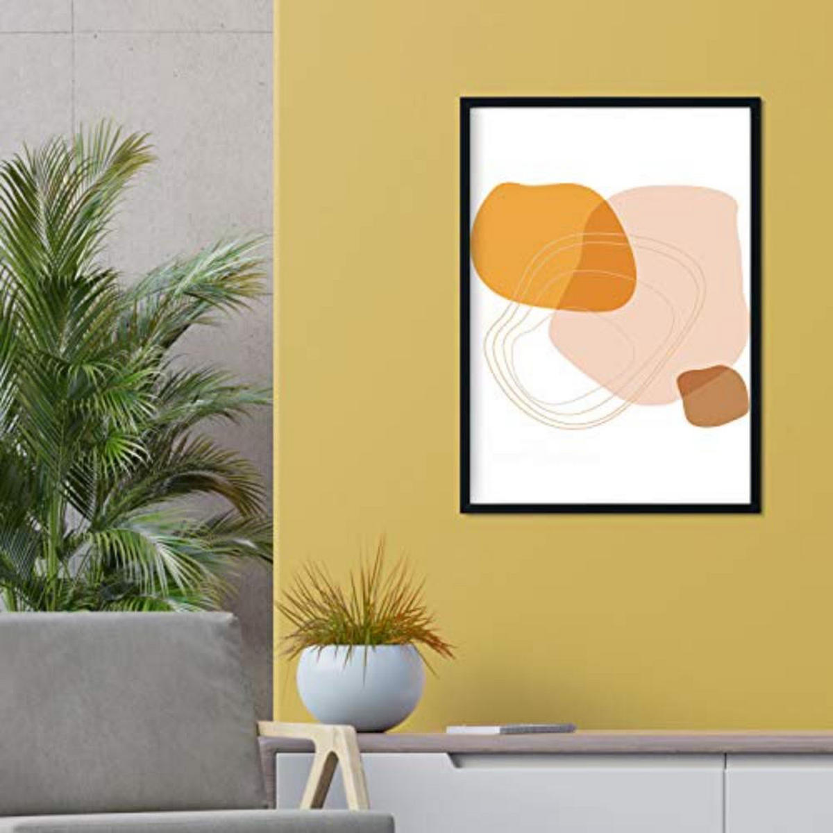 POSTER Set mit 4 abstrakten Collage Sahara Infinito Unendlichkeitsseiten A3 Rahmenlos - Klar, Papier (29.7/3cm) - Nacnic