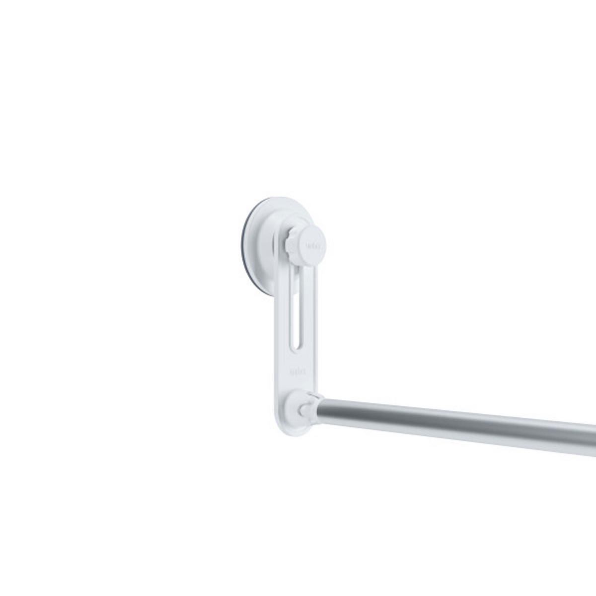 TROCKENSTANGE Sure-Lock, Chrom Finish - Silberfarben, Kunststoff (6.68/6.68/96.52cm) - Umbra