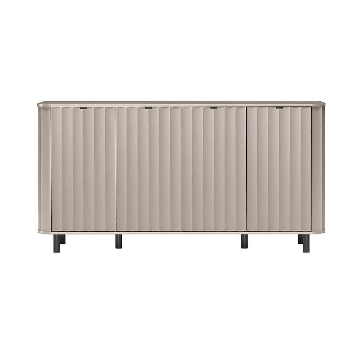 KOMMODE NOVADO-2 Greige - Greige, Holzwerkstoff (176.5/91/40.5cm)