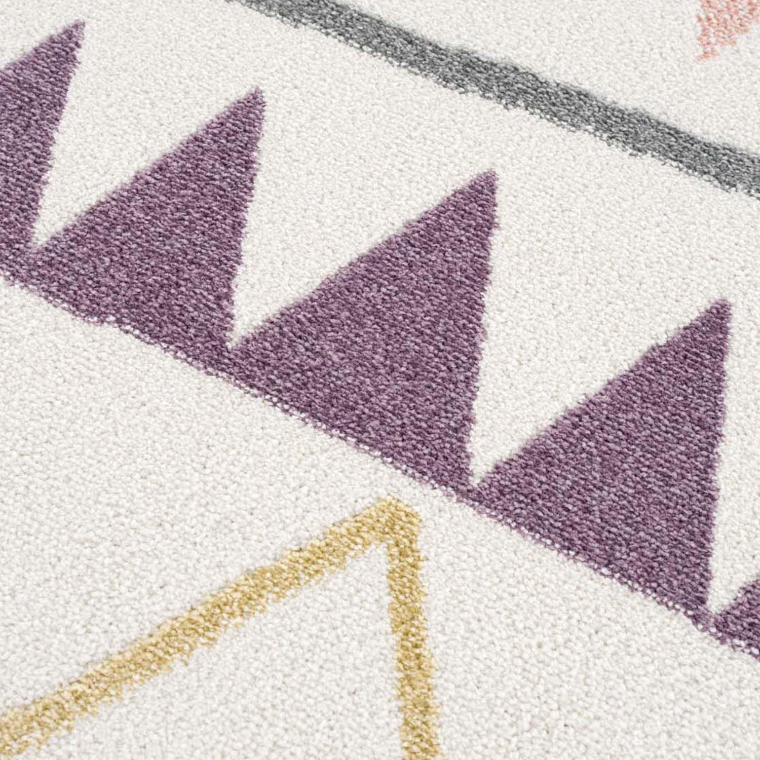 KINDERTEPPICH Anime 9382 Multi 120x120 cm Rund - Creme, Textil (120/120cm) - carpet city