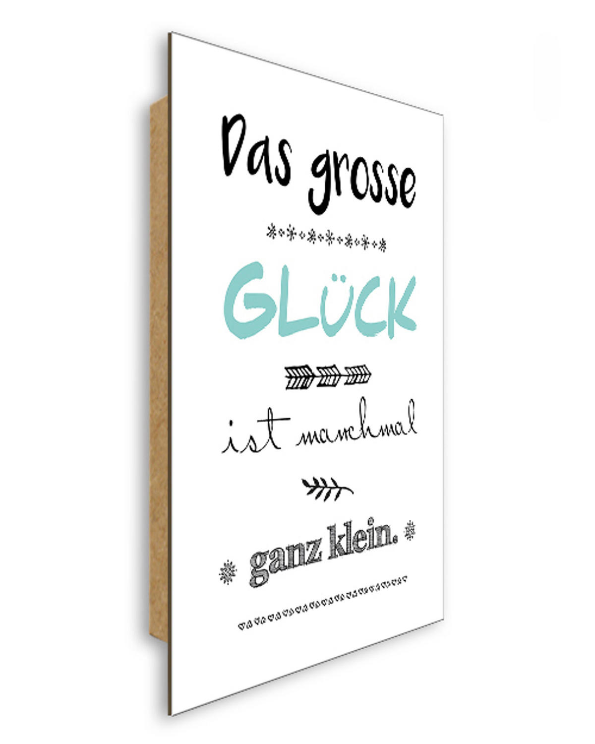 BILD 29x41 cm Kinder Spruch Kinderzimmer - Blau, Holzwerkstoff (29/41/2cm) - artissimo
