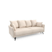 SCHLAFSOFA - Sofa Lamala - Beige - Beige, Holzwerkstoff (219/96/104cm) - Möblo