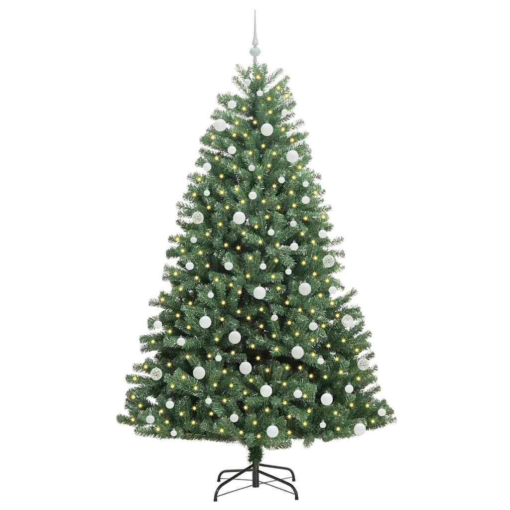 vidaXL Weihnachtsbaum Grün 210 cm