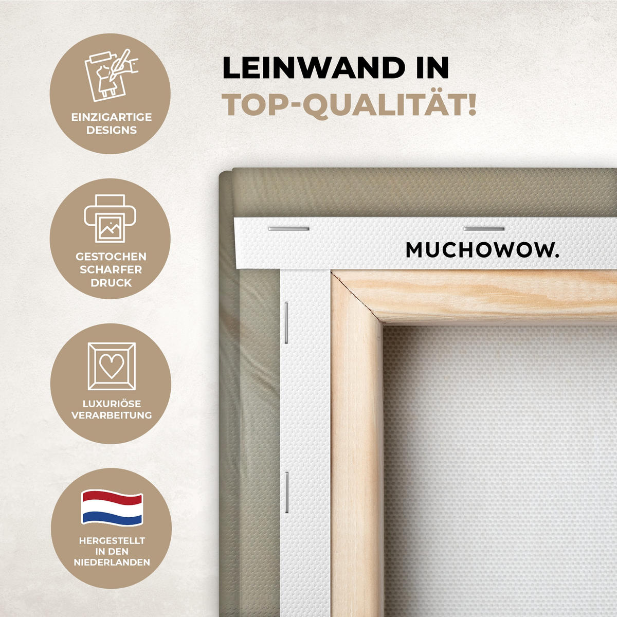 LEINWANDBILD Lavendel - Brot - Stilleben 90x140 cm - Flieder, Textil (90/140cm) - MuchoWow