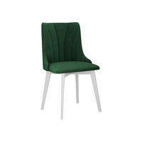 ESSZIMMERSTUHL Monti V Pik Muschel - Weiß/Grün, Holz/Textil (48/83/53cm) - MIRJAN24