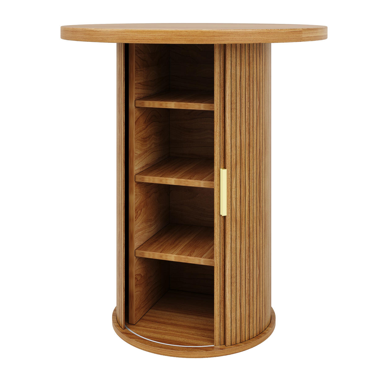 BARTISCH Holzoptik 60/60/91,6 cm - Naturfarben, Holz (60/60/91.6cm) - PANGIVO