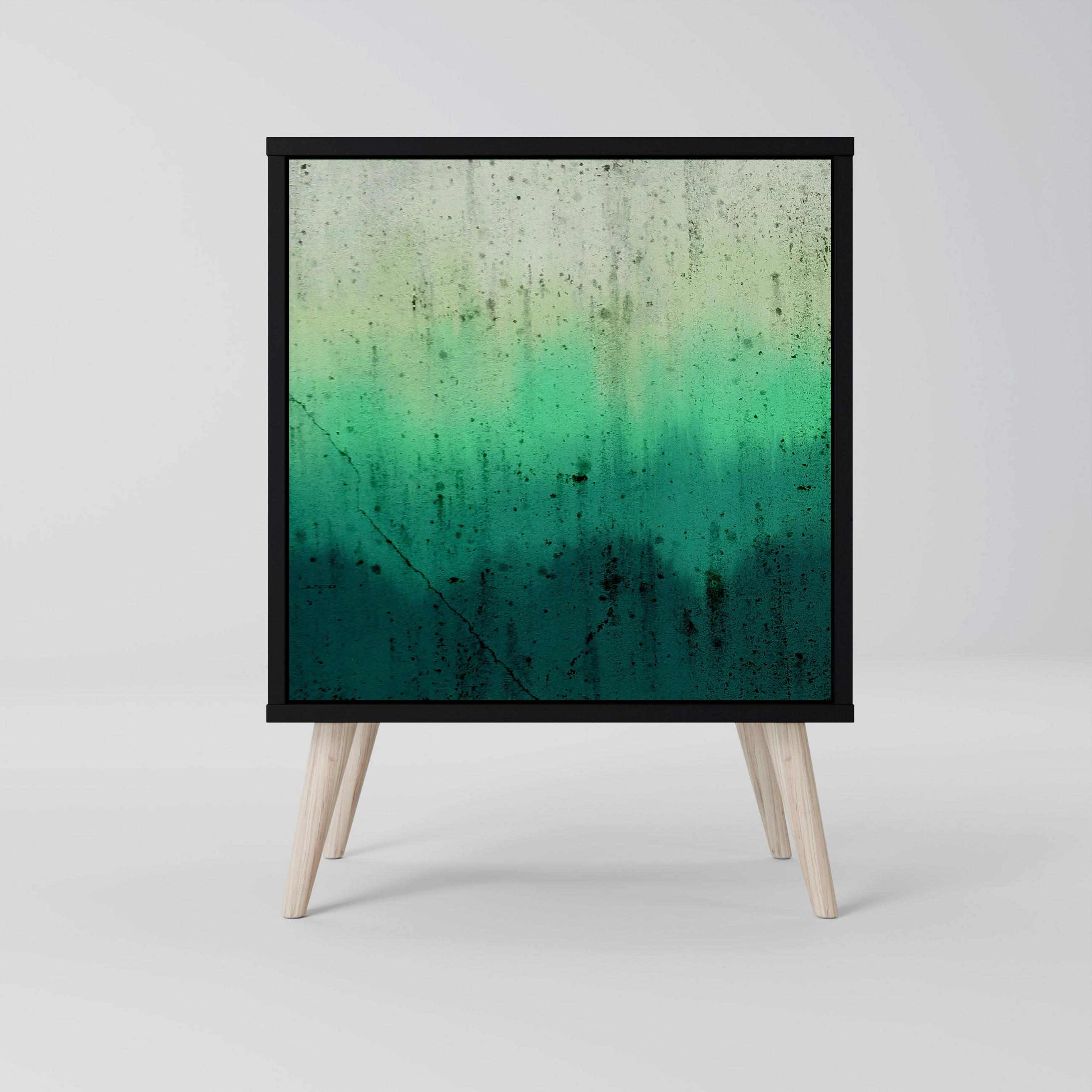 SpaceRebels Sideboard Schwarz 57.5x77.5x42 cm