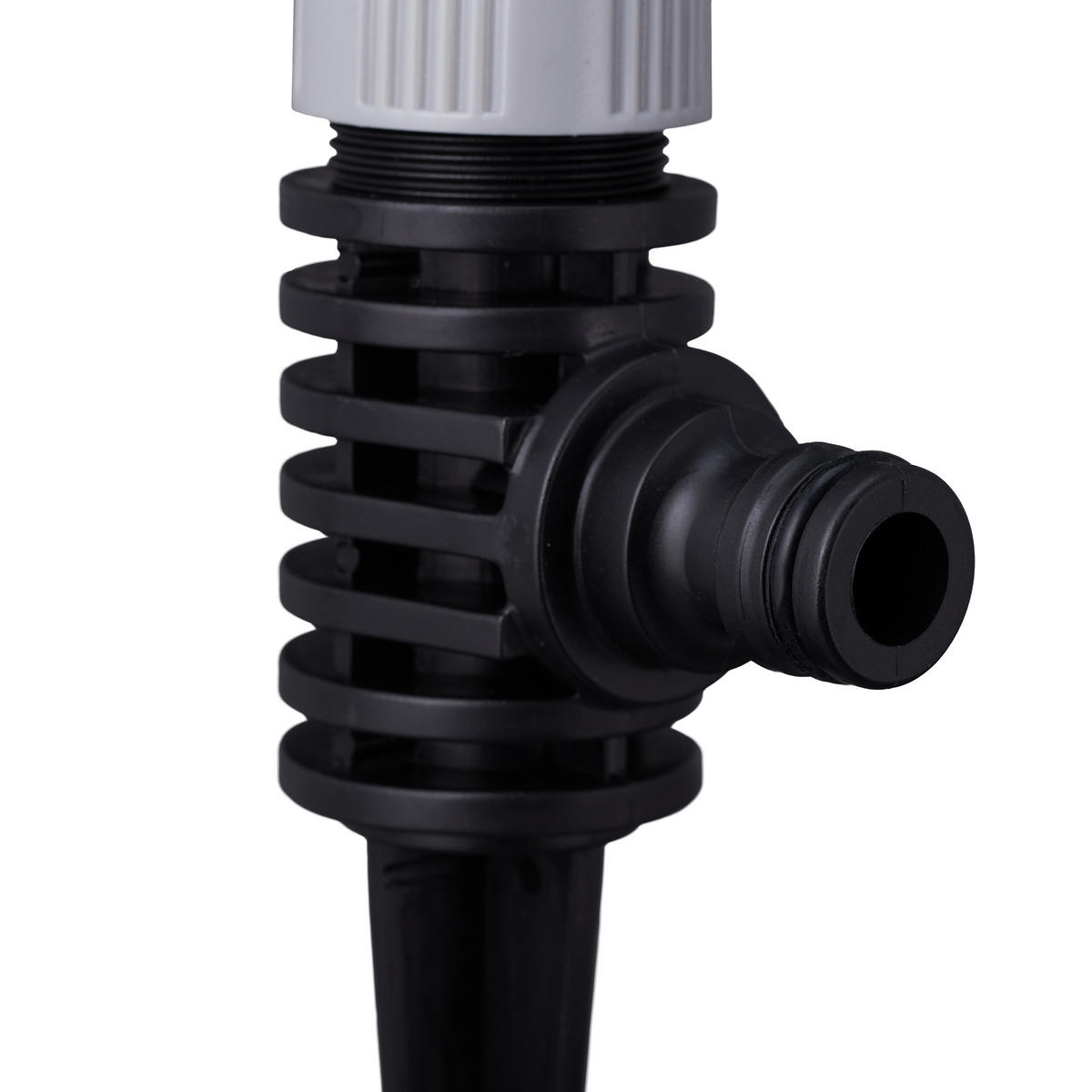 5XSPRÜHREGNER - Schwarz, Kunststoff (6/19/3cm) - Relaxdays