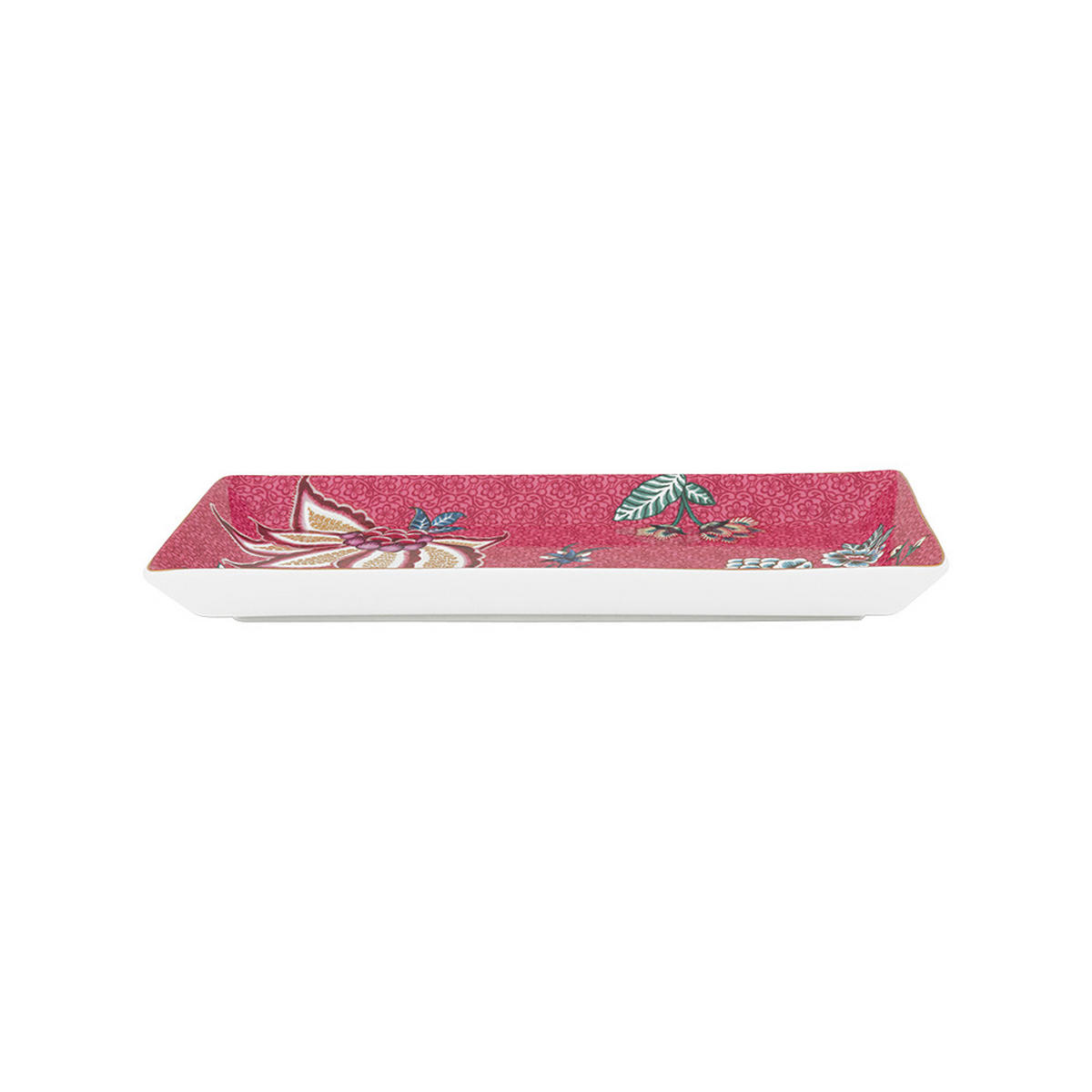 GESCHENKSET Rund oriental blumenfestival dark rosa - Rosa, Keramik (21.3cm) - Pip Studio