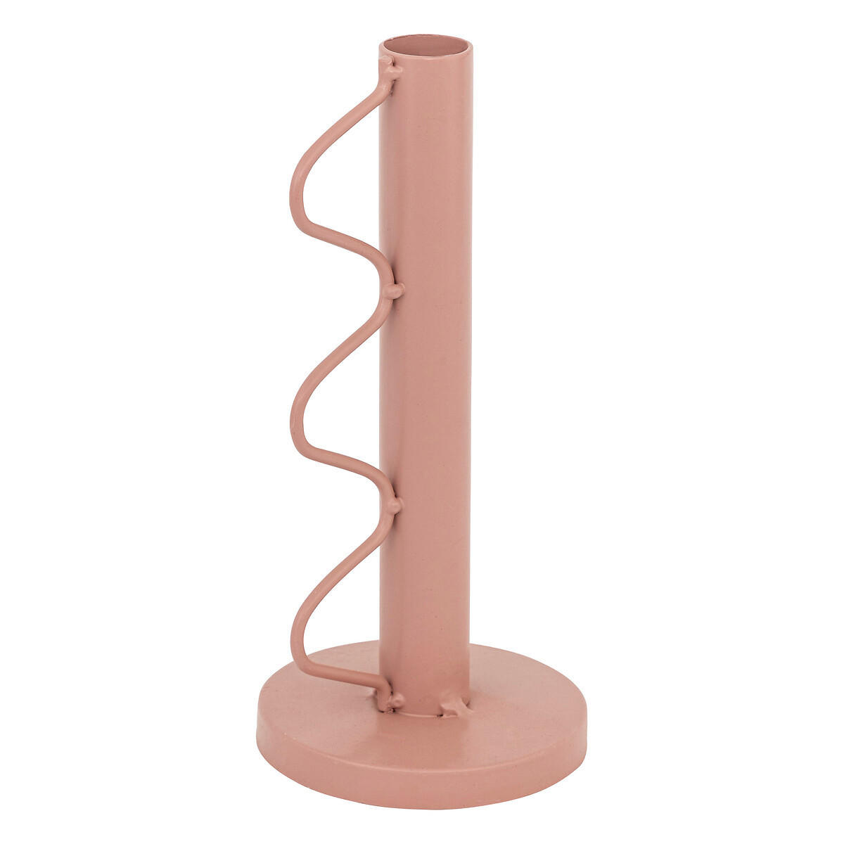 KERZENHALTER Metall Bliss 20 cm - Rosa, Metall (9.5/20/9.5cm) - Atmosphera Createur d´interieur
