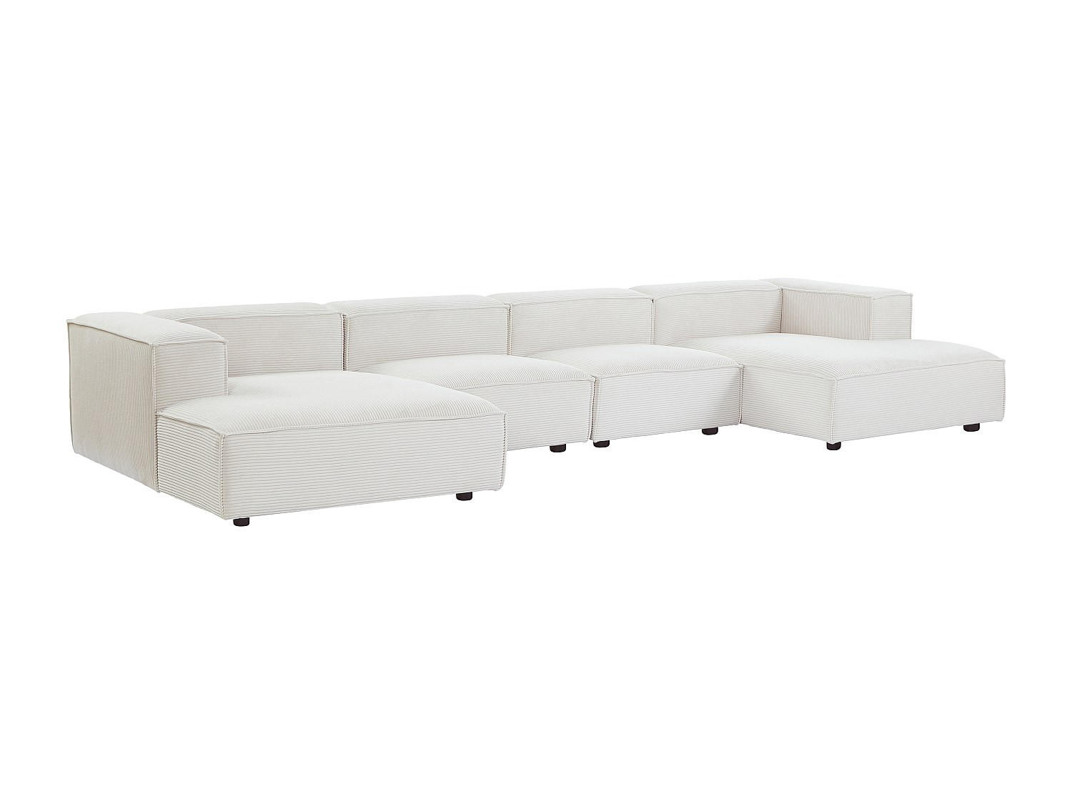Vente-Unique Modulierbares Beige 420x67x169 cm