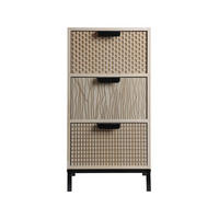 NACHTTISCH Braun 25/30/59 cm - Braun, Holzwerkstoff (25/59/30cm) - Mobili Rebecca